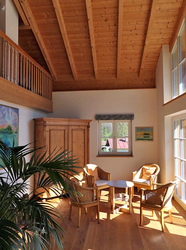 Das Sonnenzimmer der Kraftquelle Josefstal