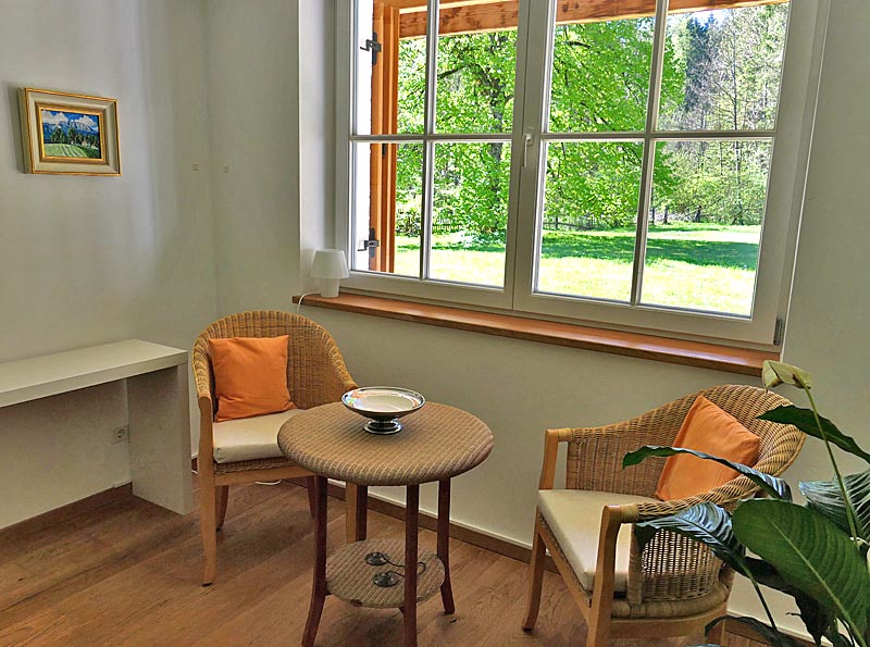 Das Sprechzimmer der Kraftquelle Josefstal